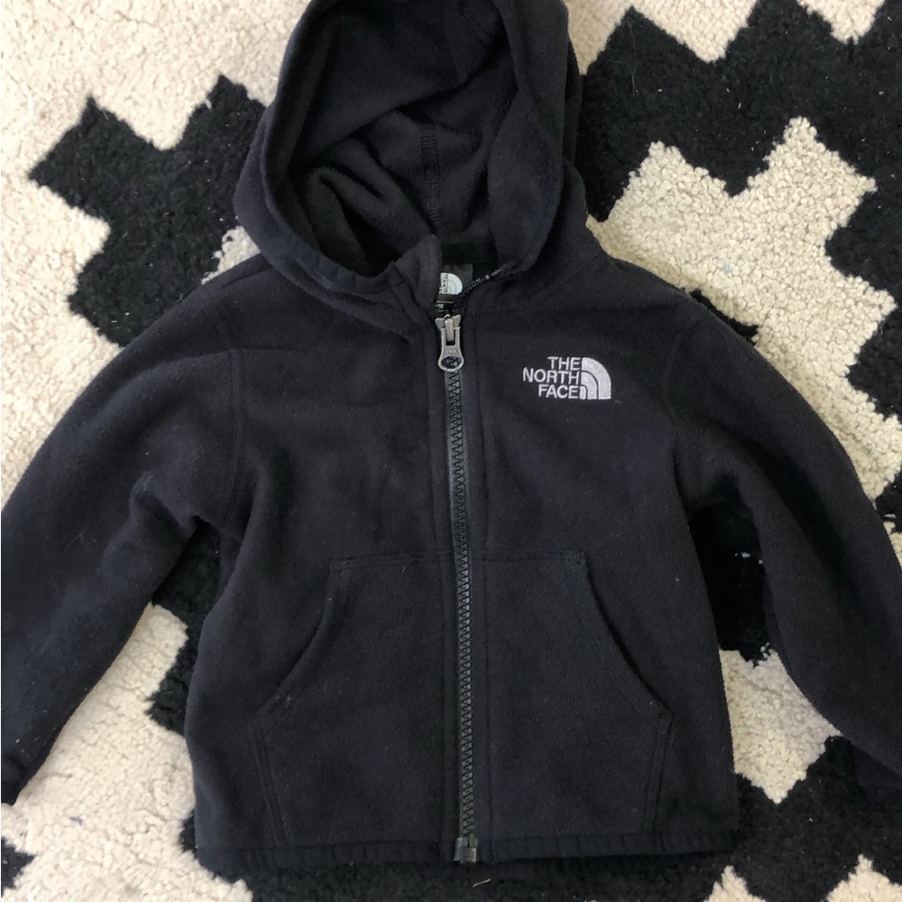 6-12 month black north face